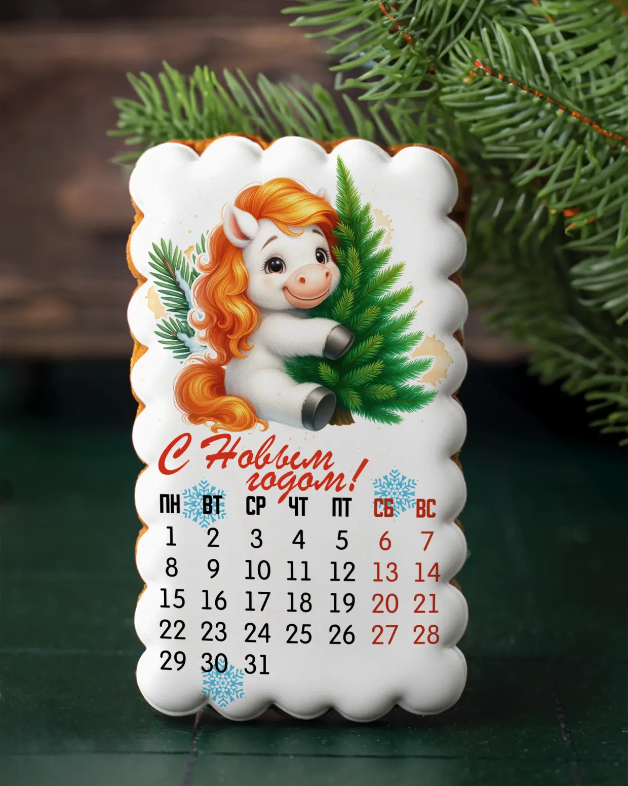 Календарь декабрь